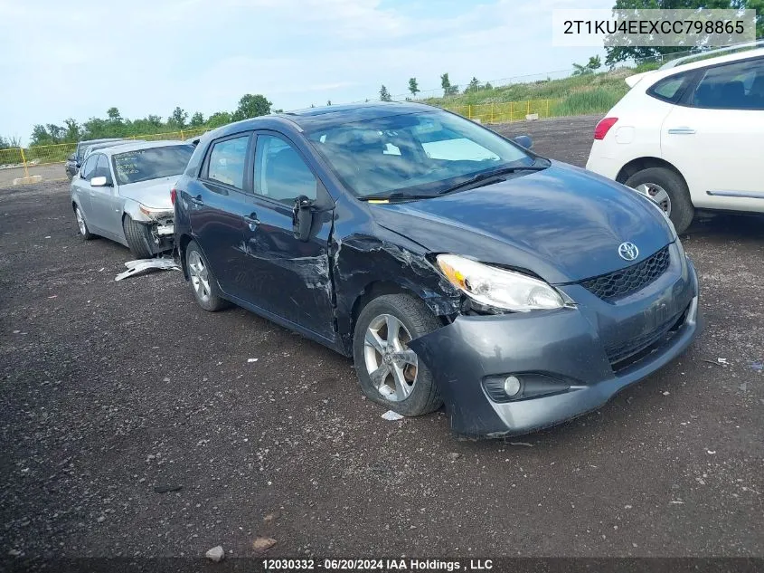 2T1KU4EEXCC798865 2012 Toyota Matrix Wagon