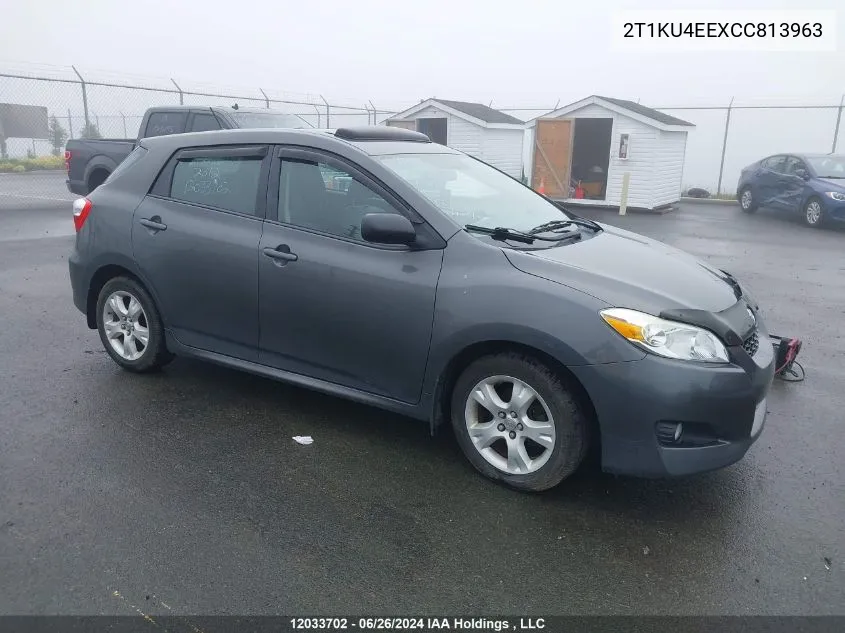 2T1KU4EEXCC813963 2012 Toyota Matrix