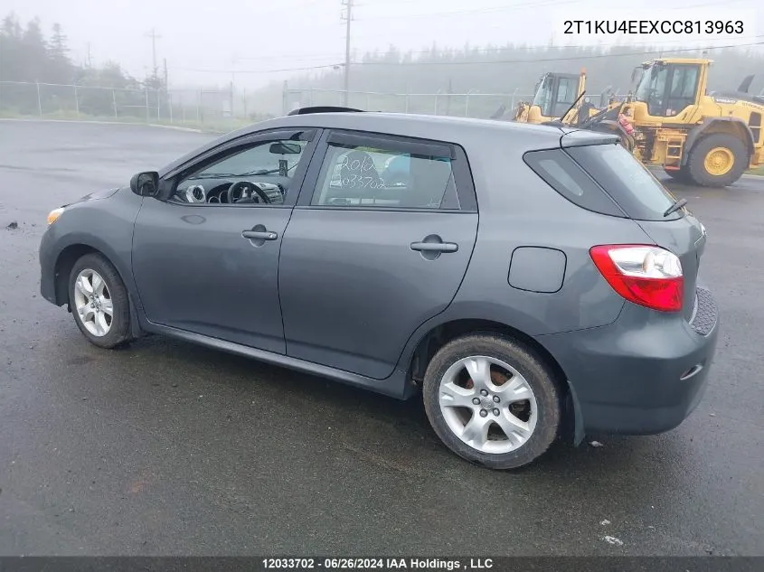 2T1KU4EEXCC813963 2012 Toyota Matrix