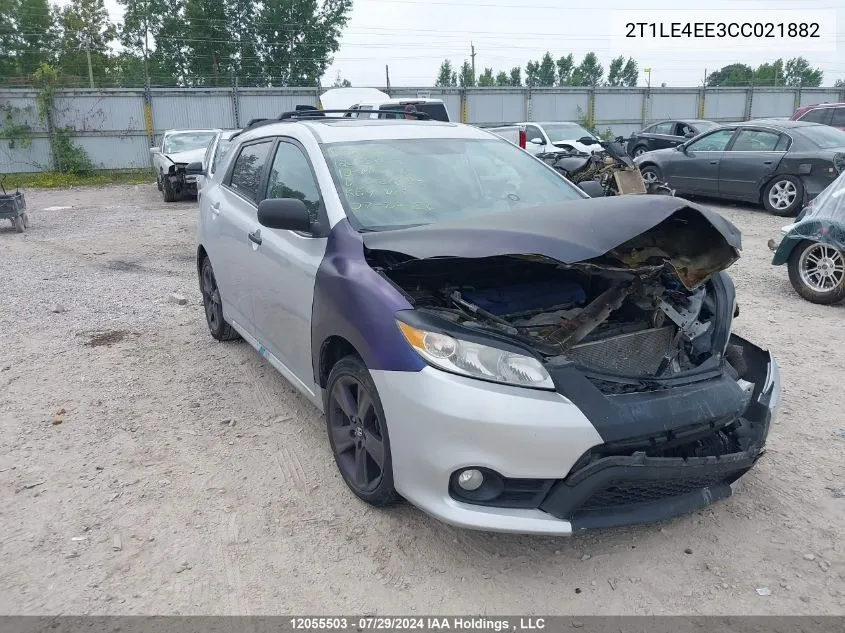 2T1LE4EE3CC021882 2012 Toyota Matrix