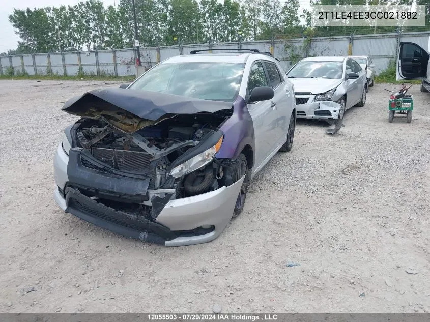 2T1LE4EE3CC021882 2012 Toyota Matrix