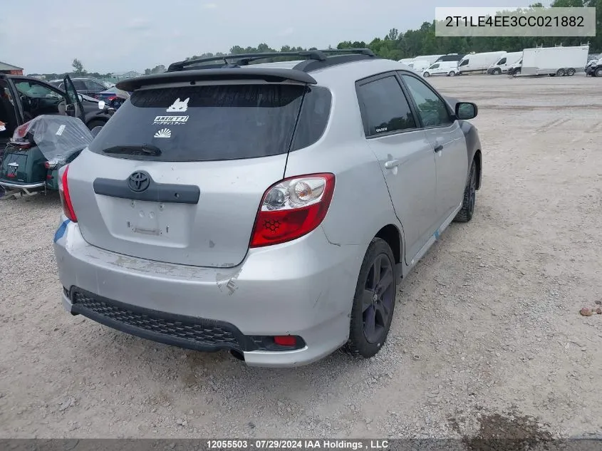 2T1LE4EE3CC021882 2012 Toyota Matrix