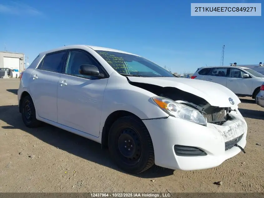 2T1KU4EE7CC849271 2012 Toyota Matrix Wagon