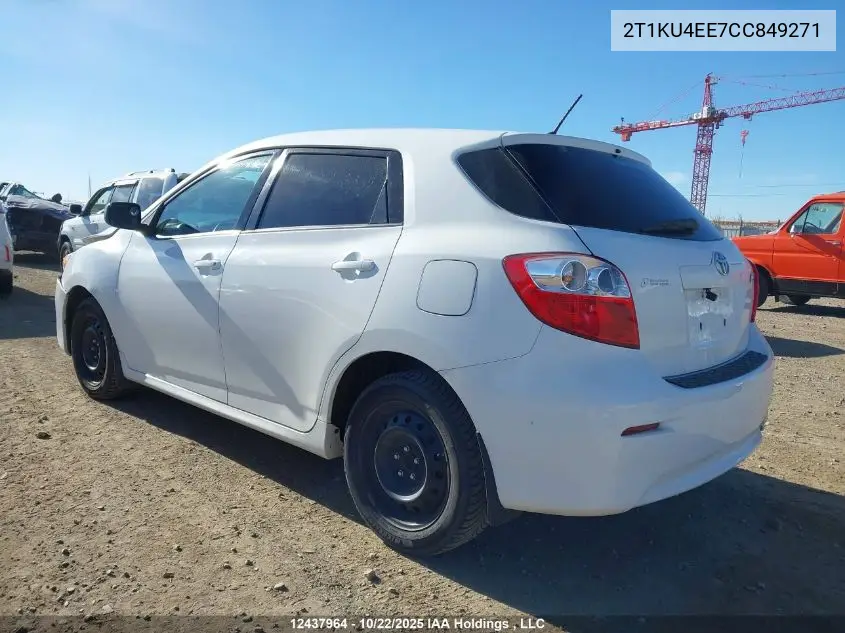 2T1KU4EE7CC849271 2012 Toyota Matrix Wagon