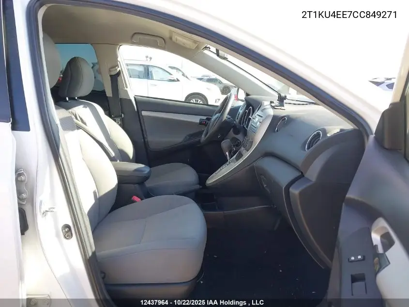 2T1KU4EE7CC849271 2012 Toyota Matrix Wagon