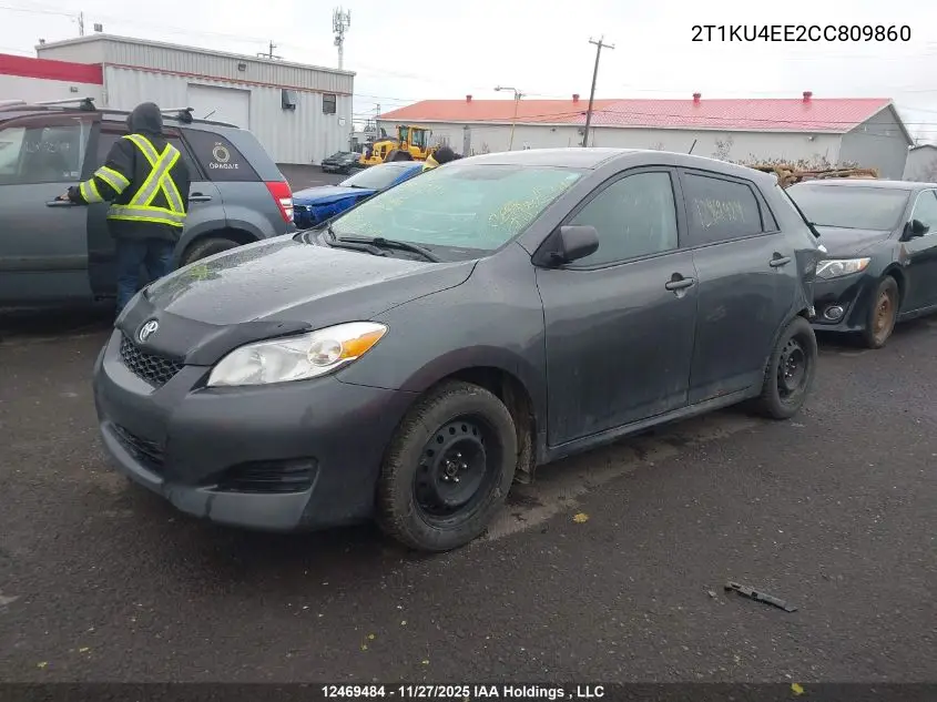 2T1KU4EE2CC809860 2012 Toyota Matrix