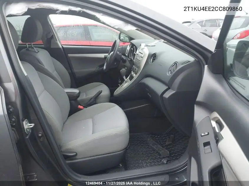 2T1KU4EE2CC809860 2012 Toyota Matrix