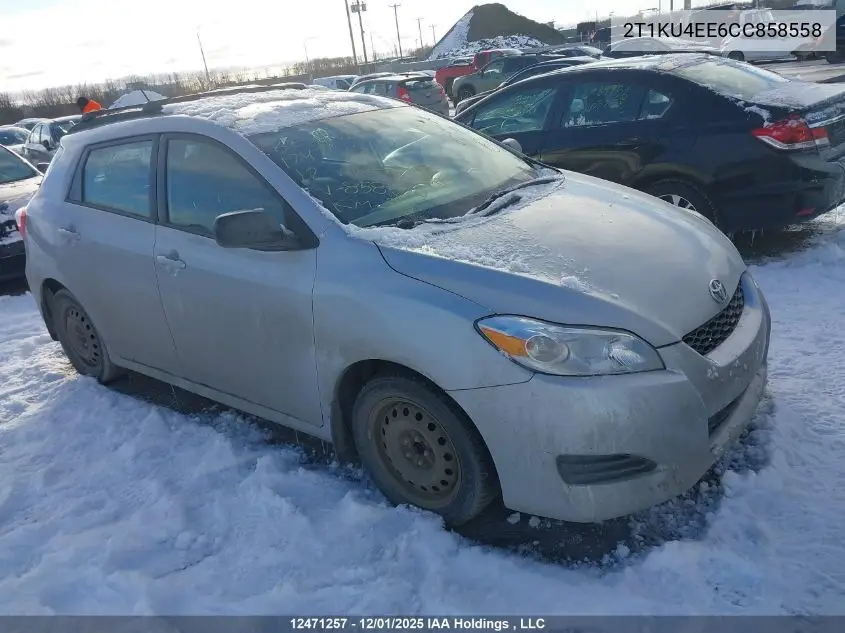 2T1KU4EE6CC858558 2012 Toyota Matrix