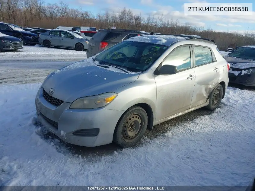 2T1KU4EE6CC858558 2012 Toyota Matrix