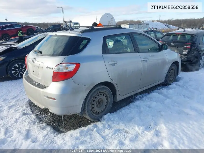 2T1KU4EE6CC858558 2012 Toyota Matrix