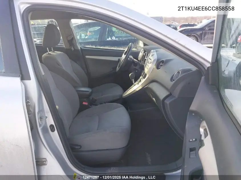 2T1KU4EE6CC858558 2012 Toyota Matrix