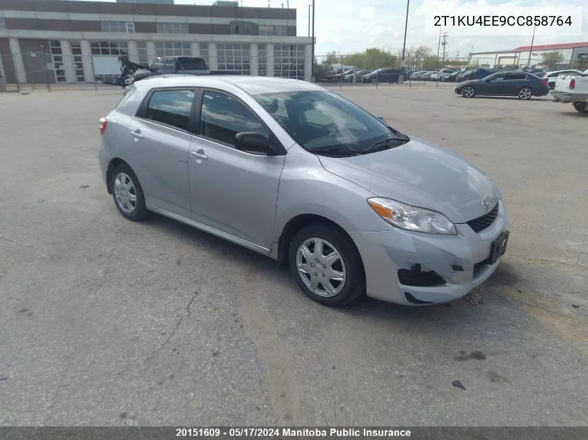 2T1KU4EE9CC858764 2012 Toyota Matrix