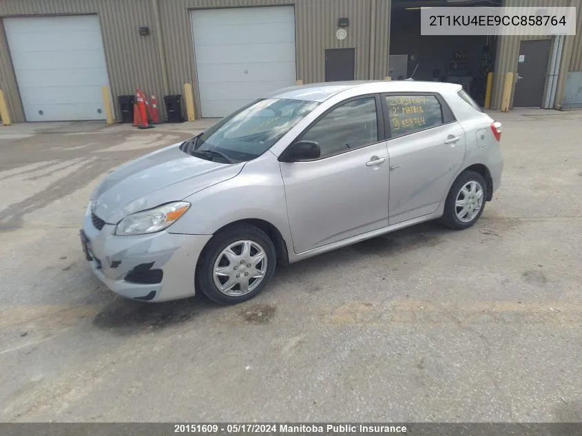 2T1KU4EE9CC858764 2012 Toyota Matrix