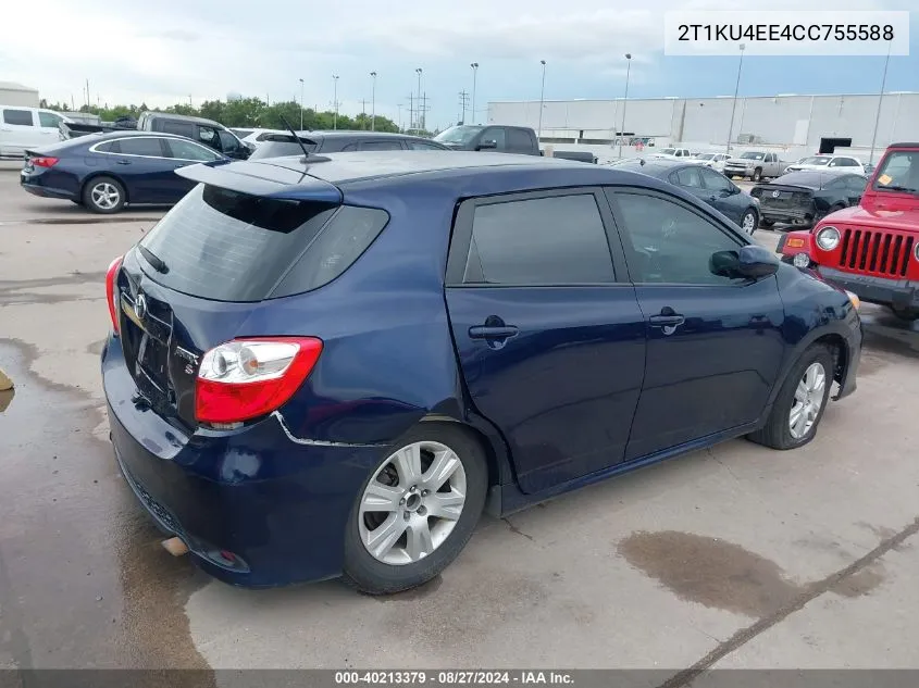 2T1KU4EE4CC755588 2012 Toyota Matrix L