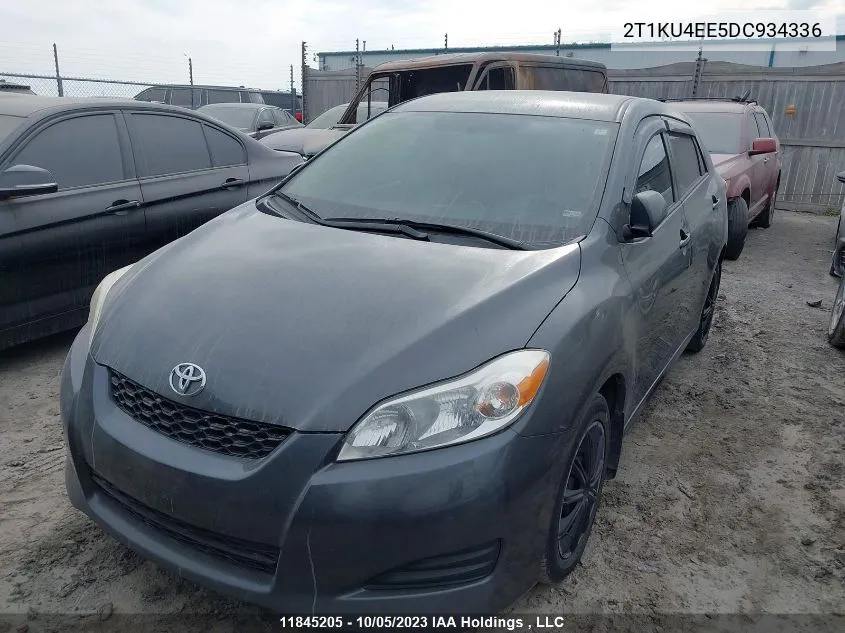 2013 Toyota Matrix VIN: 2T1KU4EE5DC934336 Lot: 11845205