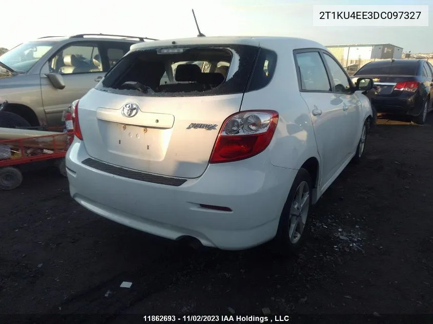 2T1KU4EE3DC097327 2013 Toyota Matrix