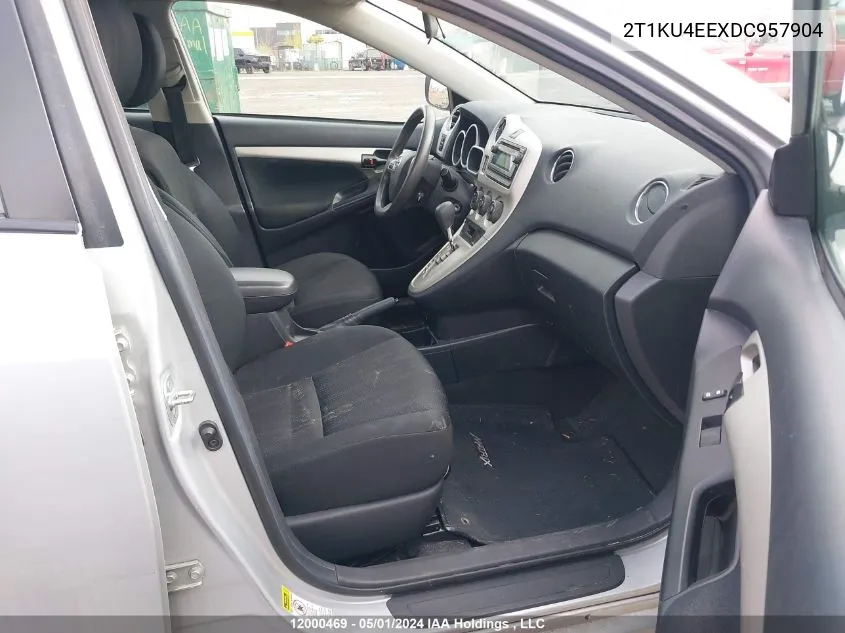 2T1KU4EEXDC957904 2013 Toyota Matrix Wagon