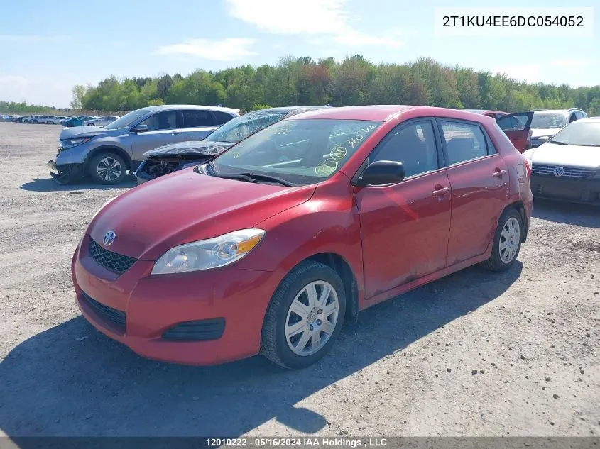 2T1KU4EE6DC054052 2013 Toyota Matrix Wagon