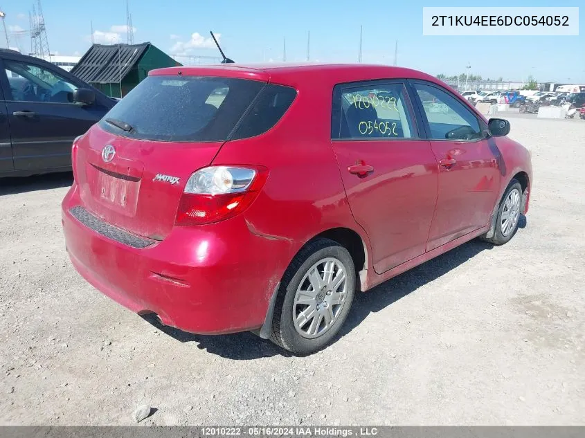 2T1KU4EE6DC054052 2013 Toyota Matrix Wagon