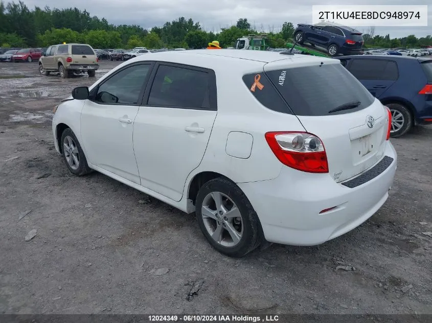 2T1KU4EE8DC948974 2013 Toyota Matrix Wagon