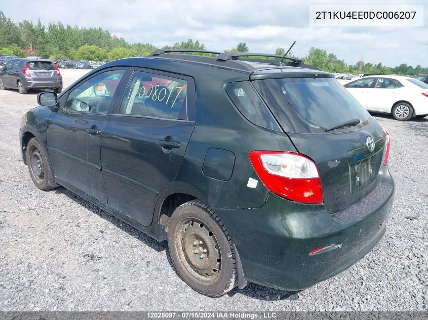 2T1KU4EE0DC006207 2013 Toyota Corolla Matrix