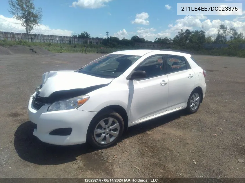 2T1LE4EE7DC023376 2013 Toyota Matrix