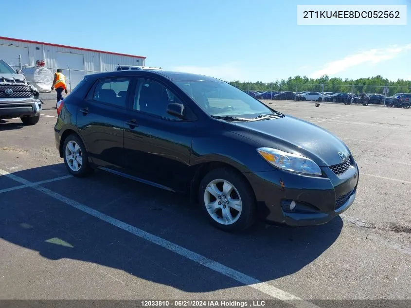 2T1KU4EE8DC052562 2013 Toyota Matrix