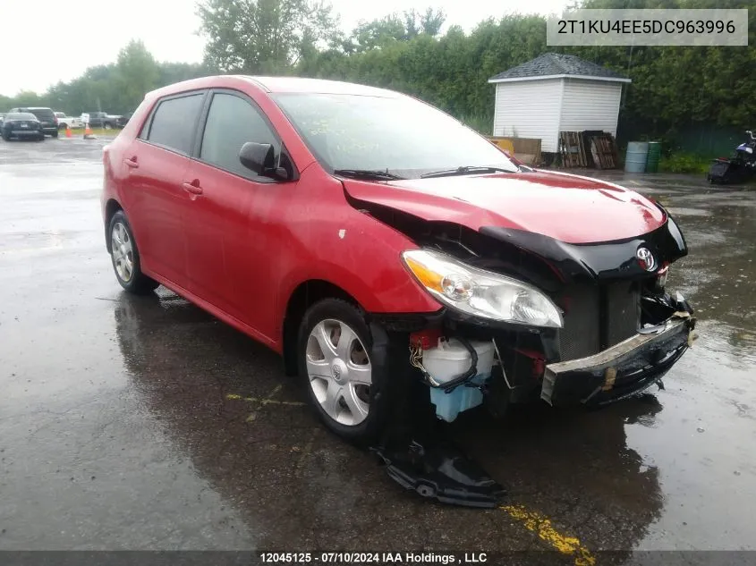 2T1KU4EE5DC963996 2013 Toyota Matrix