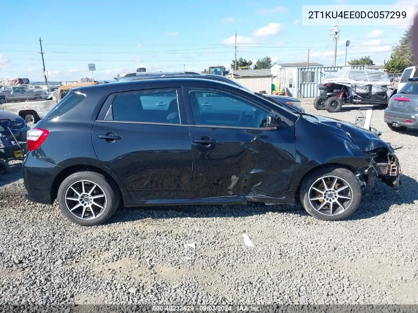 2013 Toyota Matrix L VIN: 2T1KU4EE0DC057299 Lot: 40233629