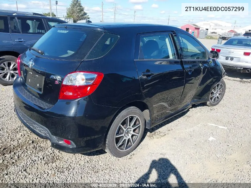 2013 Toyota Matrix L VIN: 2T1KU4EE0DC057299 Lot: 40233629