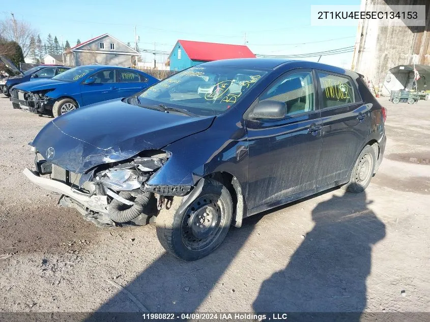 2T1KU4EE5EC134153 2014 Toyota Matrix