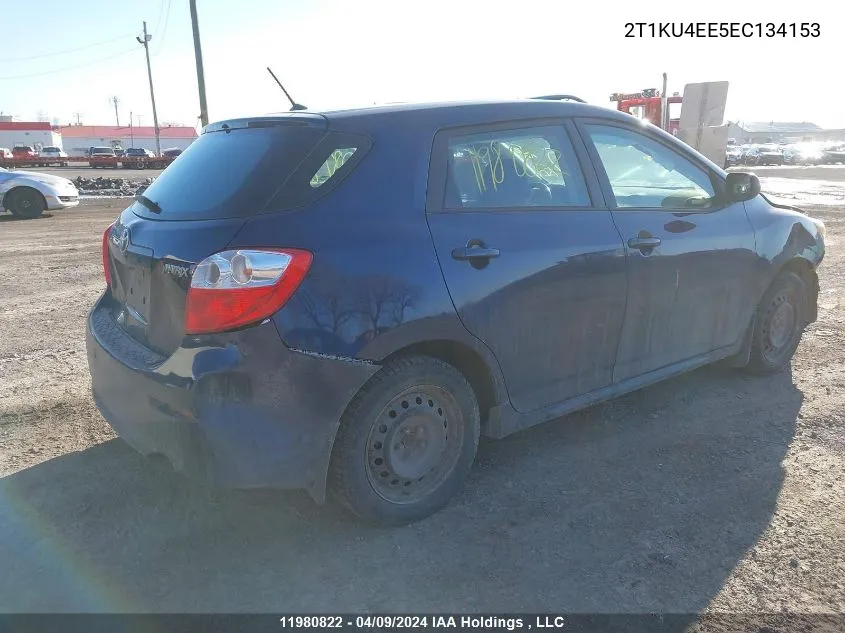 2014 Toyota Matrix VIN: 2T1KU4EE5EC134153 Lot: 11980822