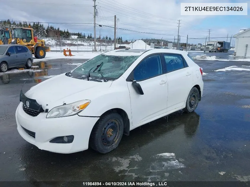 2T1KU4EE9EC134026 2014 Toyota Matrix