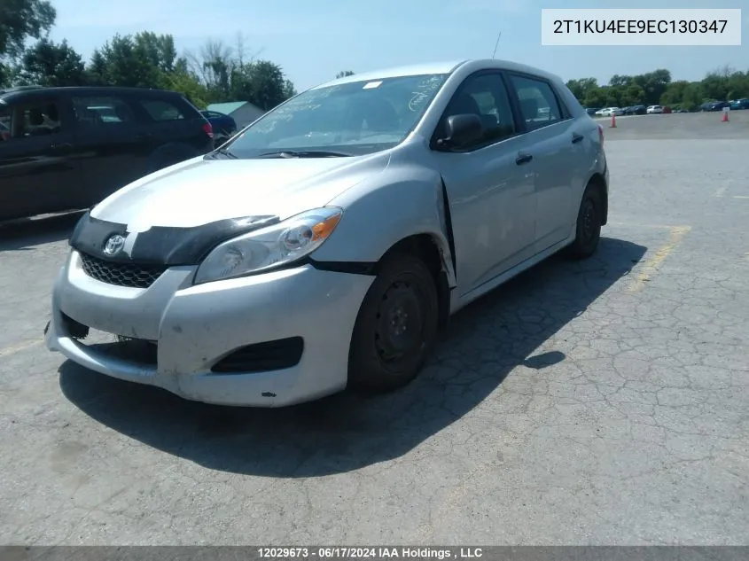 2014 Toyota Matrix S VIN: 2T1KU4EE9EC130347 Lot: 12029673