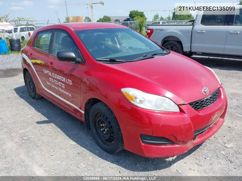 2T1KU4EE8EC135099 2014 Toyota Matrix S