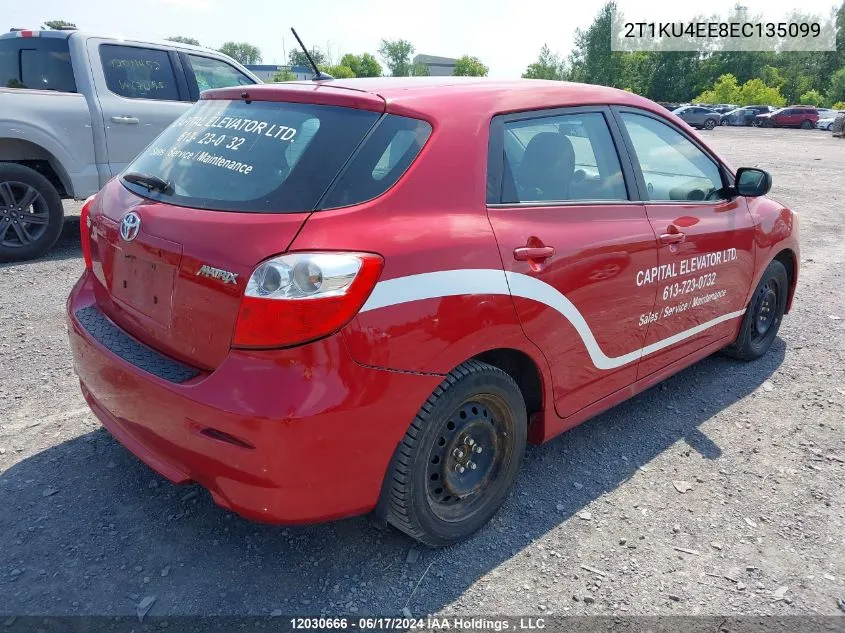 2T1KU4EE8EC135099 2014 Toyota Matrix S