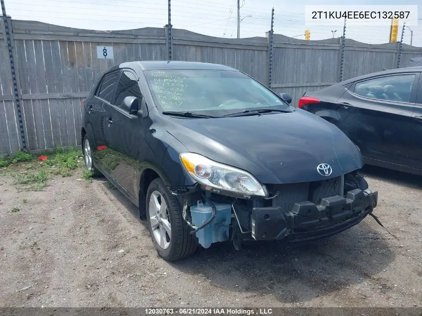 2014 Toyota Matrix VIN: 2T1KU4EE6EC132587 Lot: 12030763