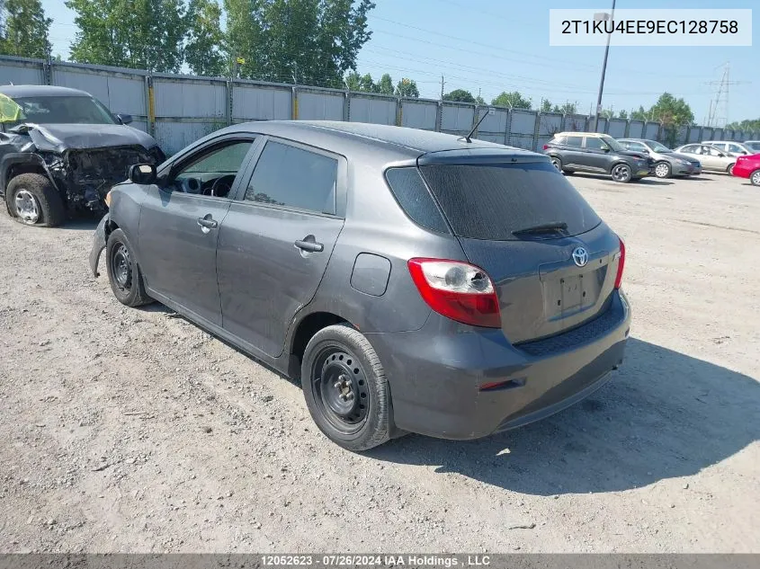 2014 Toyota Matrix Wagon VIN: 2T1KU4EE9EC128758 Lot: 12052623