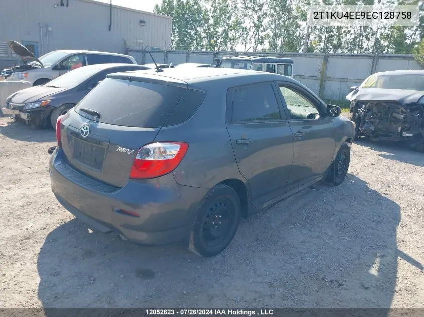 2014 Toyota Matrix Wagon VIN: 2T1KU4EE9EC128758 Lot: 12052623