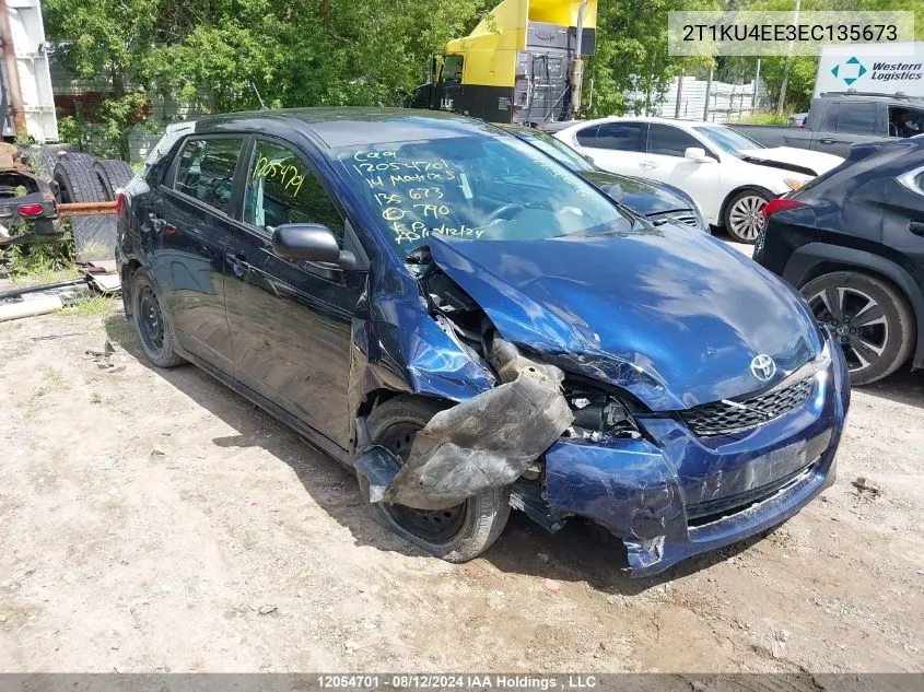 2014 Toyota Matrix S VIN: 2T1KU4EE3EC135673 Lot: 12054701