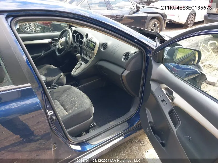 2T1KU4EE3EC135673 2014 Toyota Matrix S