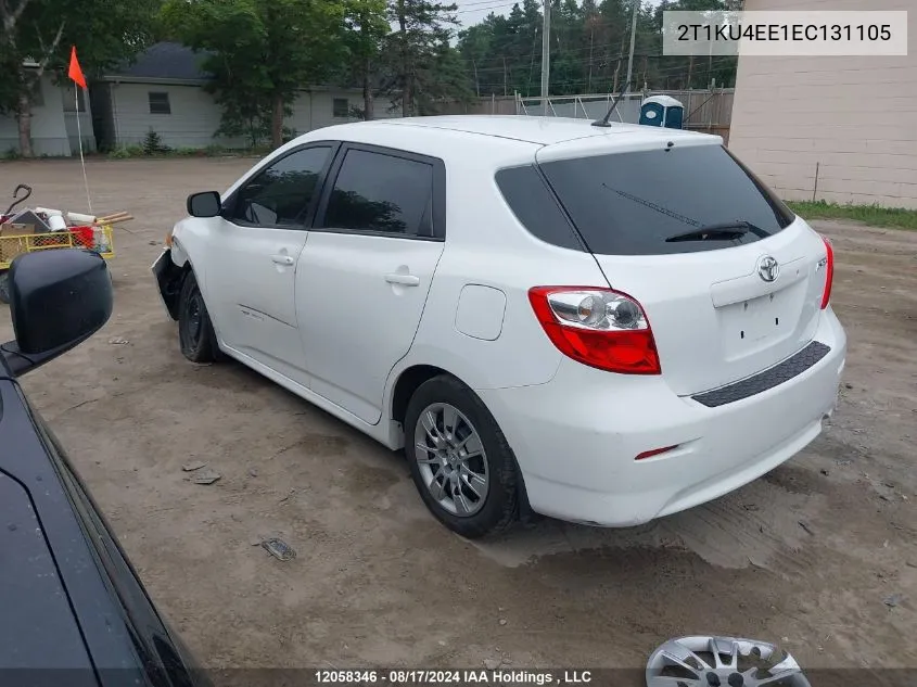 2T1KU4EE1EC131105 2014 Toyota Matrix S