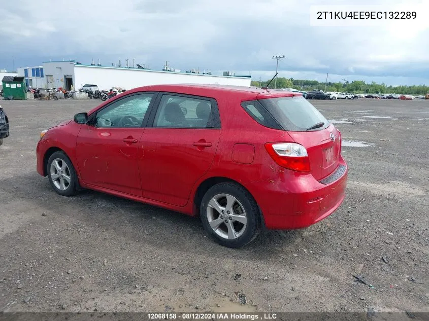 2014 Toyota Matrix VIN: 2T1KU4EE9EC132289 Lot: 12068158