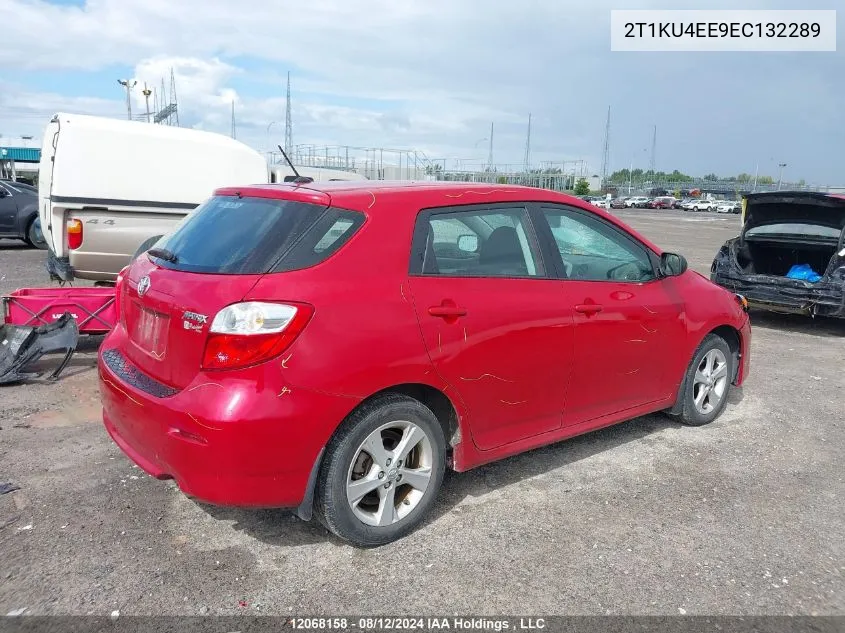 2014 Toyota Matrix VIN: 2T1KU4EE9EC132289 Lot: 12068158