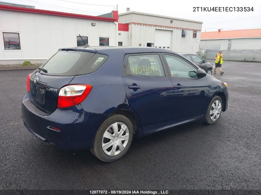 2T1KU4EE1EC133534 2014 Toyota Matrix