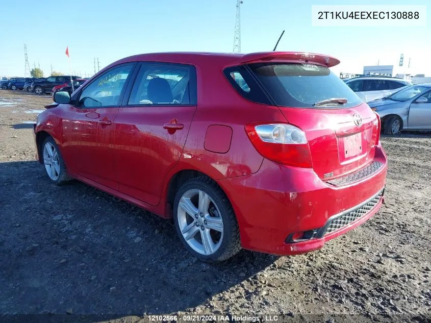 2T1KU4EEXEC130888 2014 Toyota Matrix Wagon