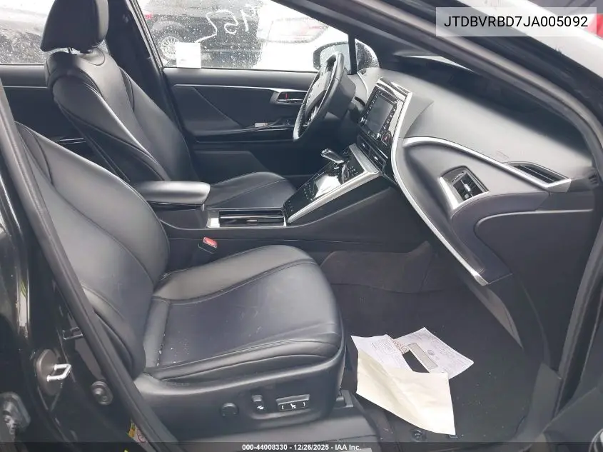 JTDBVRBD7JA005092 2018 Toyota Mirai
