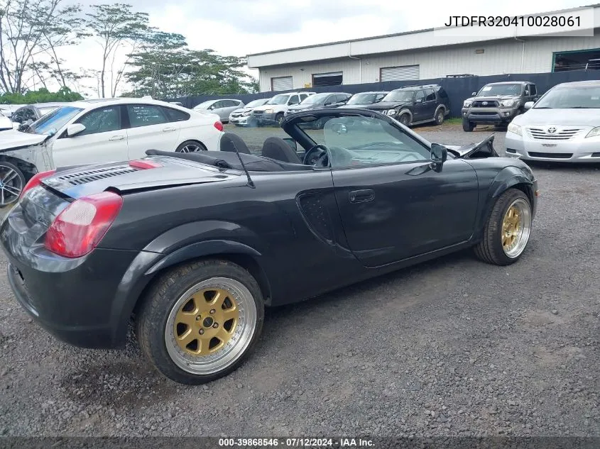 JTDFR320410028061 2001 Toyota Mr2 Spyder