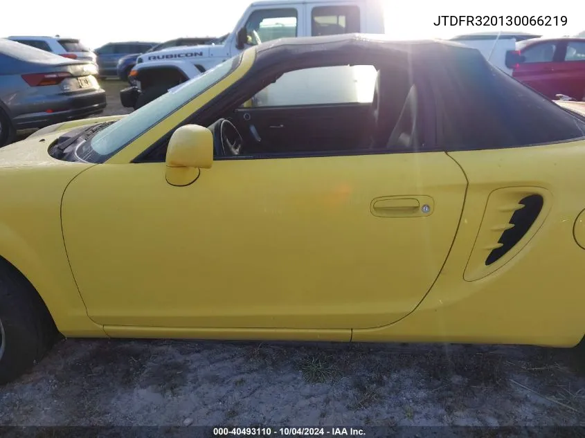 JTDFR320130066219 2003 Toyota Mr2 Spyder