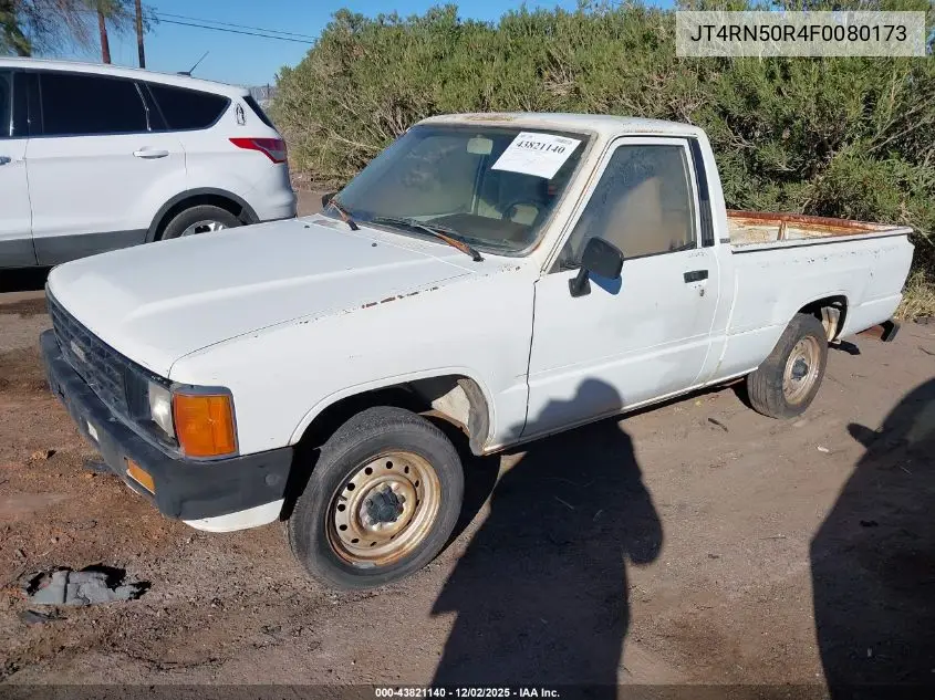 JT4RN50R4F0080173 1985 Toyota Pickup 1/2 Ton Rn50
